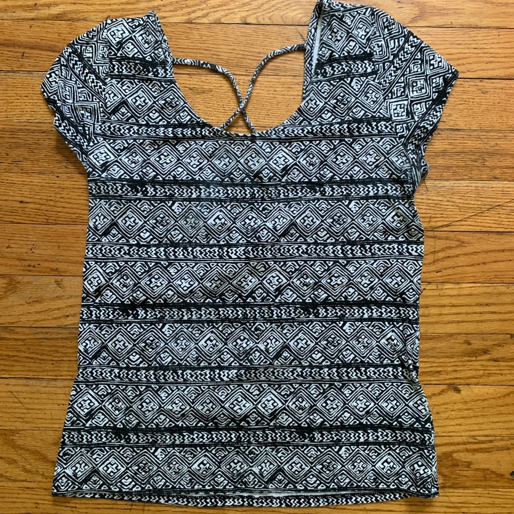 Aztec Crop Top